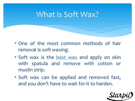 User blog:RolledOut34/Soft Wax .